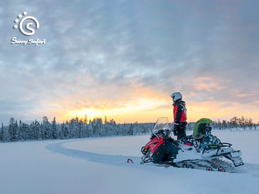 Snowmobile Whole Day Adventure - Small Group