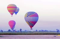 Hot Air Ballon Trip over Luxor West Bank 7