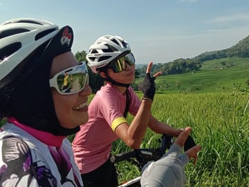 Happy day cycling Kulonprogo