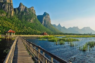 Scenic River Trip on the Pranburi River