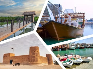North Qatar, Unisco Al Zubara Fort, purple island, al khor By Falcon Tours Doha-Qatar