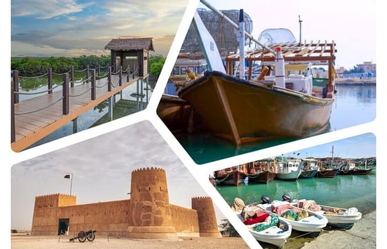 North Qatar Half-Day Tour: Al Zubarah, Purple Island & Mangroves