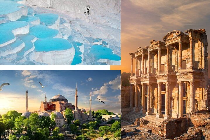 Guided Tour of Istanbul, Ephesus & Pamukkale: Explore Iconic Sights