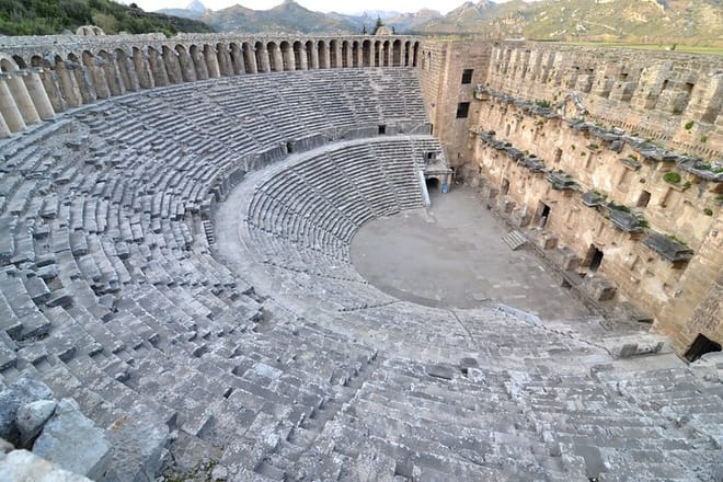 Perge Aspendos Side Ancient City and Manavgat Waterfall Tour 7