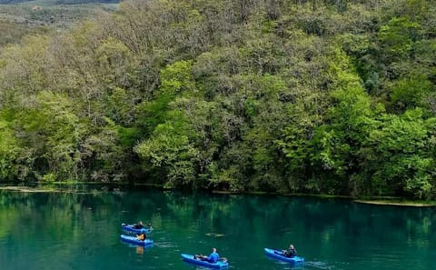 Kayaking Adventure at Blue Eye Spring from Saranda Port