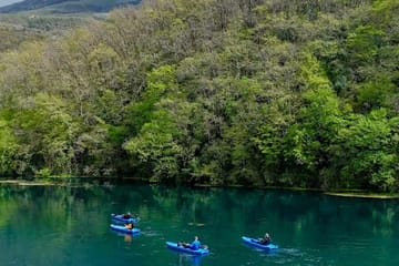 Kayaking Adventure at Blue Eye Spring from Saranda Port
