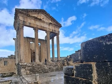UNESCO Dougga Bulla Regia and Chemtou Private Daytrip from Tunis