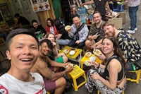 Small Group Hanoi Walking Street Food Tour with Real Foodies