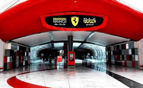 Ferrari World Tour with Transfers from Dubai to Abu Dhabi