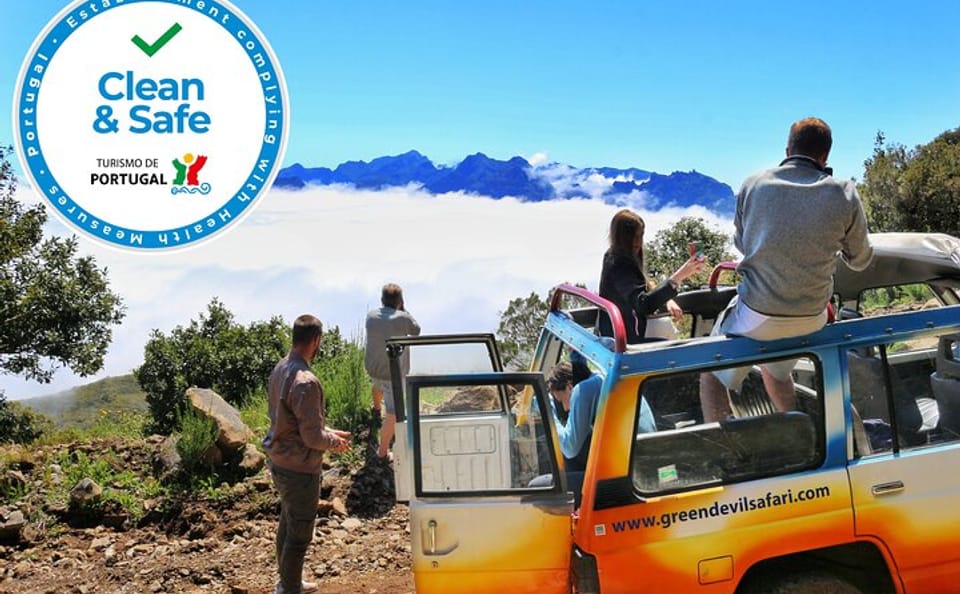 Private 4x4 Tour of Sea Cliffs and Mountains in Madeira