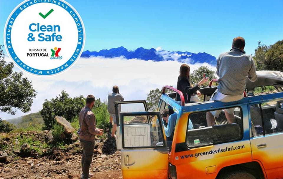 Private 4x4 Tour of Sea Cliffs and Mountains in Madeira