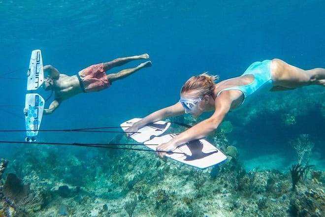 Private speed boat for Hula Hula Island with sub wing - Hurghada