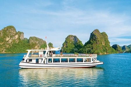 Explore Halong Bay on a Small Group Cruise: Titov Island & Sung Sot Cave