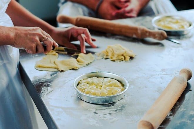 Making phyllo