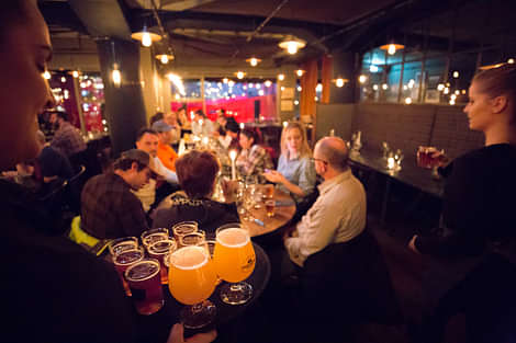 People Enjoying Cheers to Reykjavik Tour