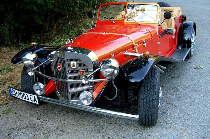 Mercedes SSK 1973 tour of Sliven