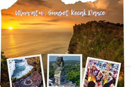 Iconic Cultural Masterpiece – GWK, Uluwatu Temple & Kecak Dance for 21 Apr 2024