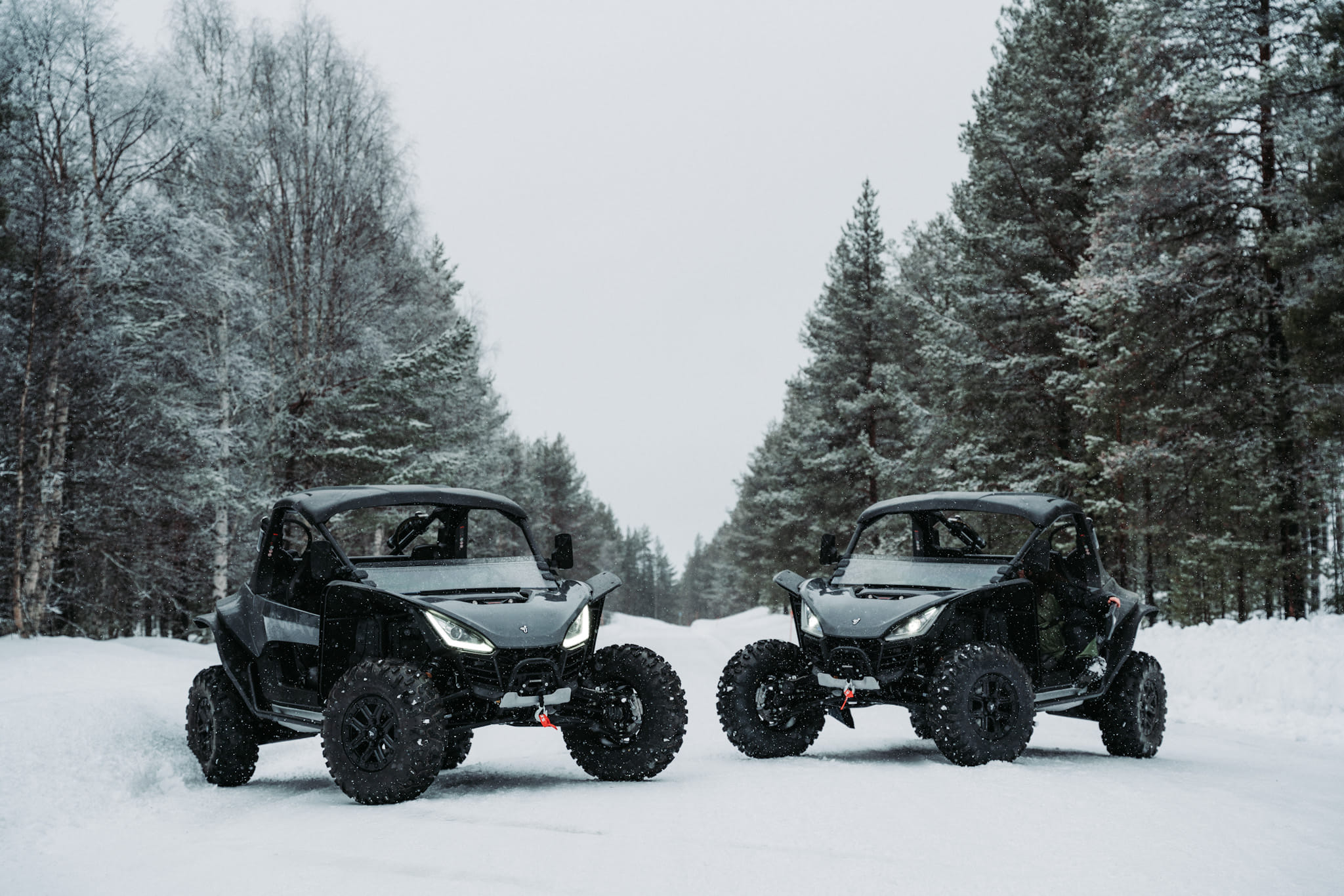 ATV UTV adrenaline Finnish lapland Finland snow 