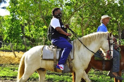 Horseback Riding in the Dominican Jungle