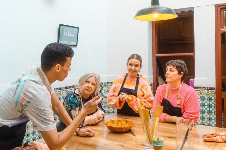 cooking class in medina with chef tittif