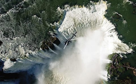 Iguazu Falls Helicopter Tour with Optional Hotel Transfers