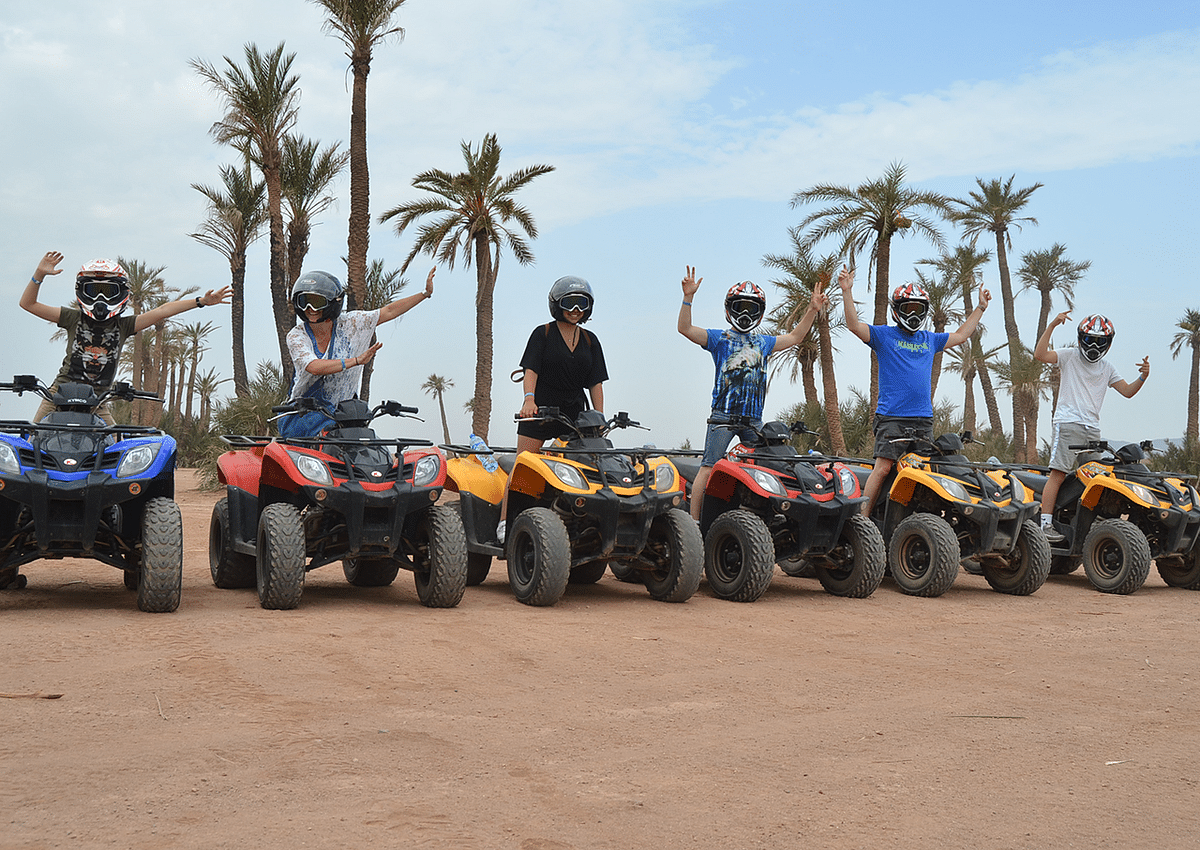 Quad Bike Adventure in Marrakech Palmeraie