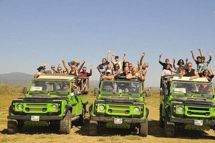 Jeep Safari Adventure in Kusadası: Lunch & Stunning Natural Sites