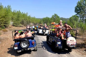 Off-Road Jeep Safari Tour in Bodrum with Lunch & Transfer