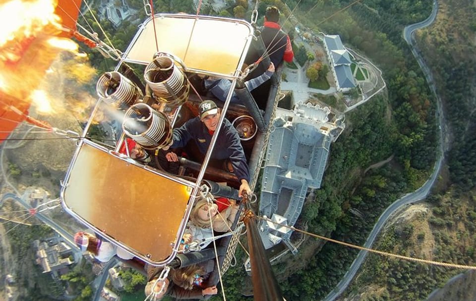 Hot Air Balloon Ride Over Segovia's Scenic Landscapes