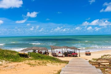 Morro Branco and Fontes Beach Day Tour from Fortaleza