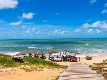 Morro Branco and Fontes Beach Day Tour from Fortaleza