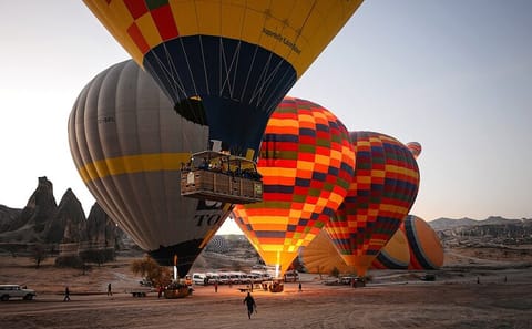 Hot Air Balloon Ride Over Göreme's Cappadocia Landscape