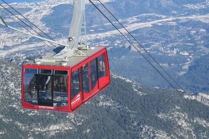 Olympos Cable Car Ride With Transfer from Kemer 2365m