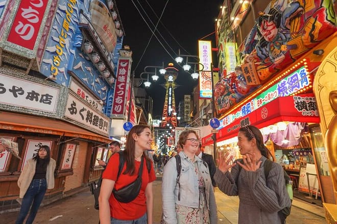 Osaka Local Foodie Walking Tour in Dotonbori and Shinsekai 3