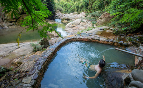 Jungle Paradise Tour: Carpishuyacu Waterfall & Thermal Baths in Tarapoto
