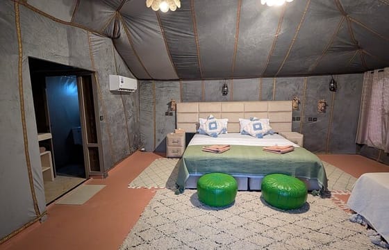 Superior Luxury Camp in Merzouga Desert, Camel, Jeep, With AC