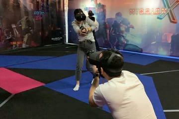 Virtual Reality Laser Tag Experience in Davesco-Soragno