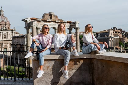 PRIVATE Golf Cart Tour of Rome City Center | Upgrade option available: Catacombs Visit