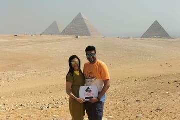 Private Guided Tour of Giza Pyramids and Saqqara