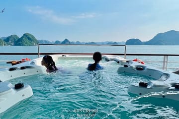 IRIS CRUISE – 5 Star Day Cruise – Halong Bay 1 Day – JACUZZI POOL