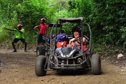 Roatan Zipline, ATV Buggy Ride + Sloths & Exclusive Beach Access