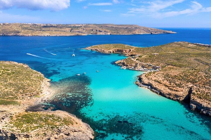 Malta: Blue Lagoon, Crystal Lagoon, Sea Caves, Comino & Gozo