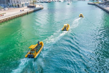 Yellow Boat Coastline Tour in Abu Dhabi's Iconic Waters