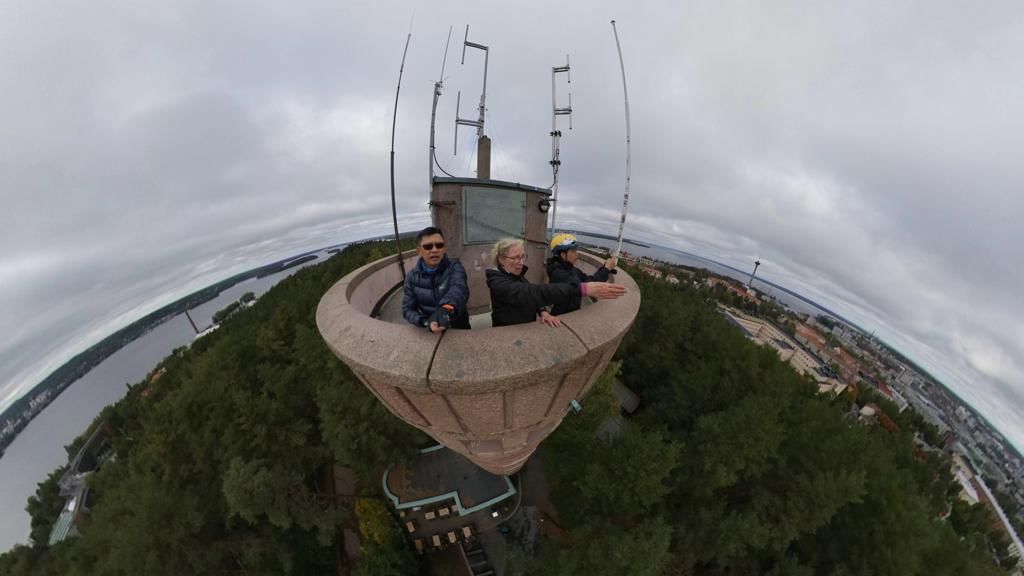 The famous Näsineula tower in Tampere