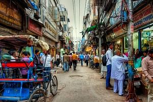 Discover Old Delhi: 4-Hour Evening Walking Tour includes Guide & Dinner