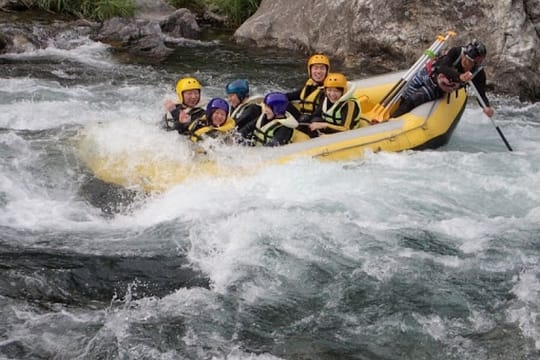 Transfer to Kuma River, Hitoyoshi from Fukuoka with Minibus:7m