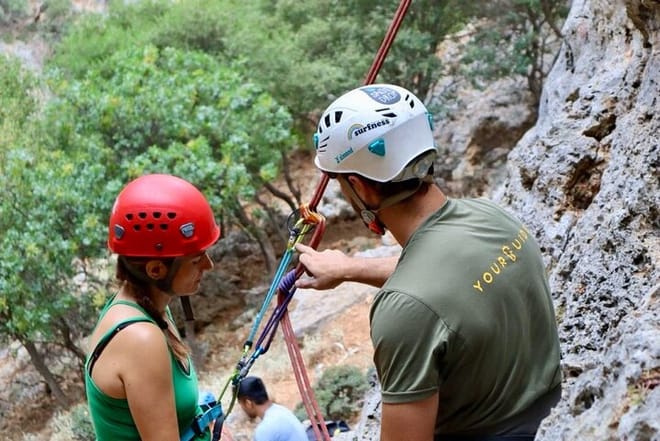 Rock Climbing with a Guide in Chania Therisos Gorge photo 4