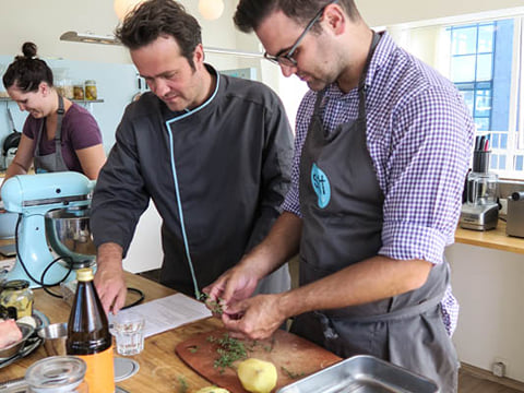 Hands-on approach at Salt Eldhus cookery school