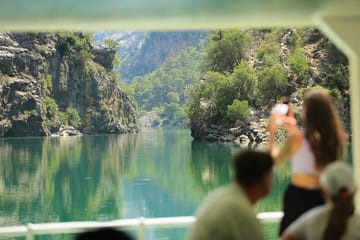 Green Canyon Boat Tour with Lunch at Green Lake in Kemer
