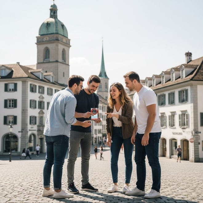 Secrets of Zürich Self-Guided Exploration Game Tour 2